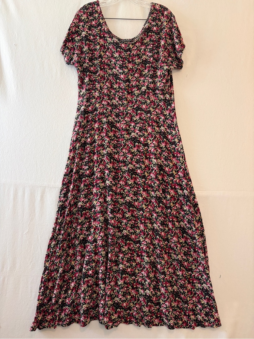 Dark Floral Maxi Dress All That Jazz Ditsy